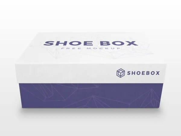 Shoebox Mockup in Different Angles 1