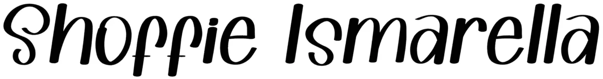Shoffie Ismarella Font 1