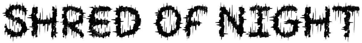 Shred Of Night Font 1