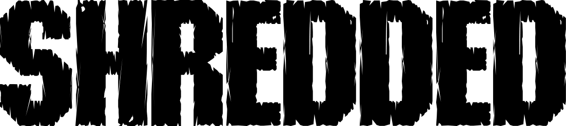 Shredded Font 1