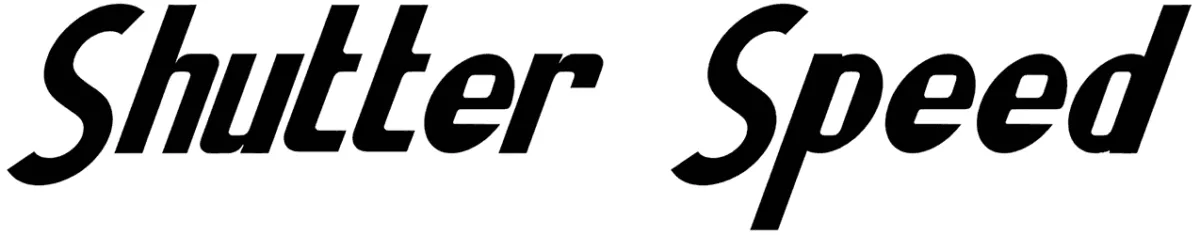 Shutter Speed Font 1