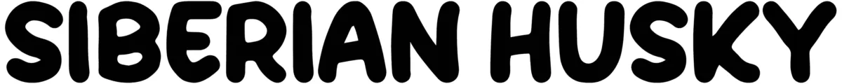 Siberian Husky Font 1
