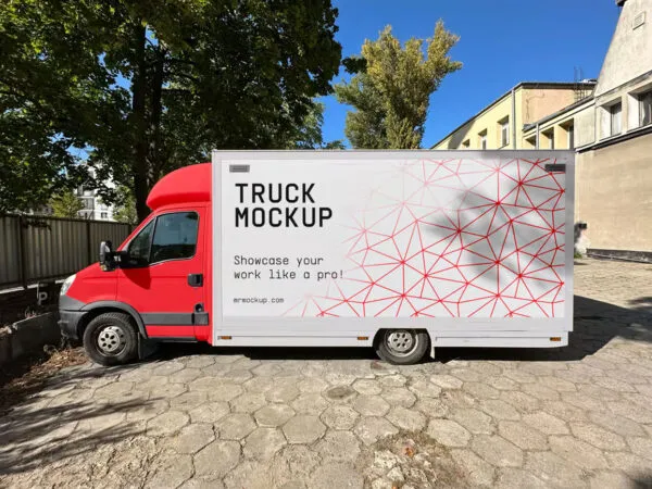 Side View of Vehicle Mockup 1