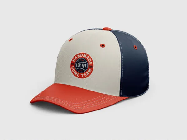 Sideview Baseball Cap on the Floor Mockup 1