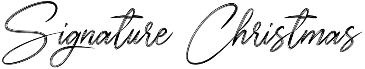 Signature Christmas Font 1