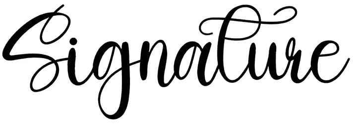Signature Font 1