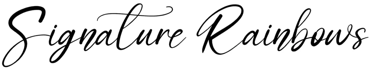 Signature Rainbows Font 1