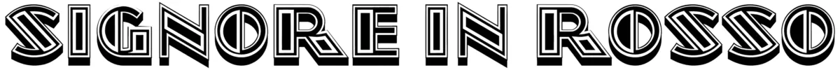 Signore In Rosso Font 1