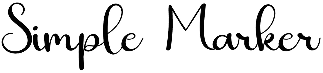 Simple Marker Font 1