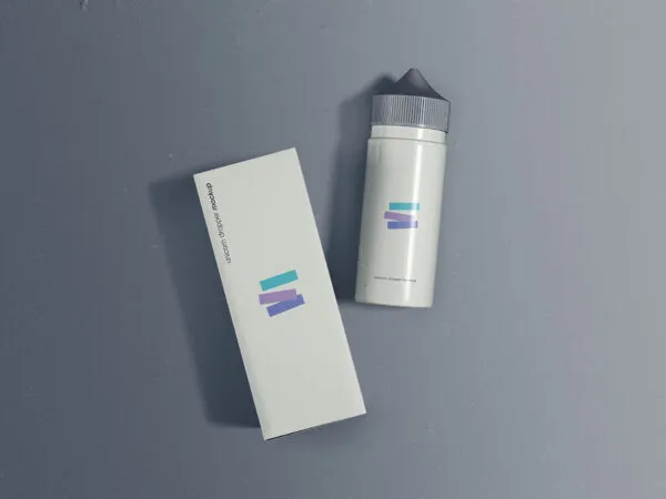 Simple Unicorn Dropper Mockup with Box Packaging 1