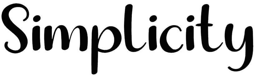 Simplicity Font 1