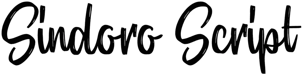 Sindoro Script Font 1