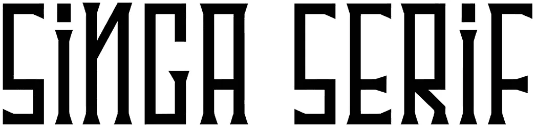 Singa Serif Font 1