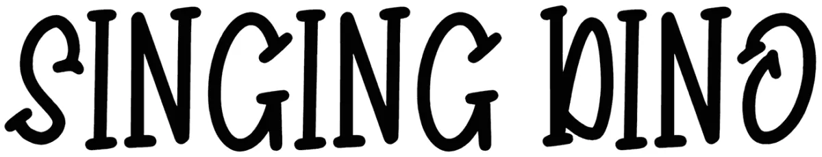 Singing Dino Font 1