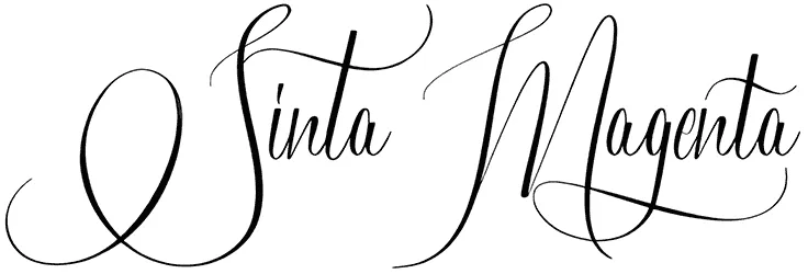 Sinta Magenta Font 1