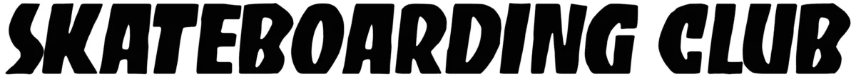 Skateboarding Club Font 1
