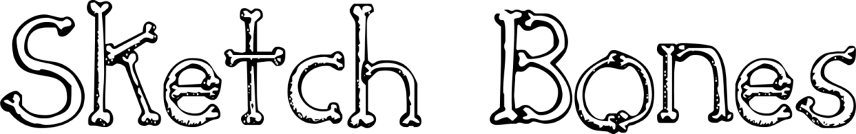 Sketch Bones Font 1