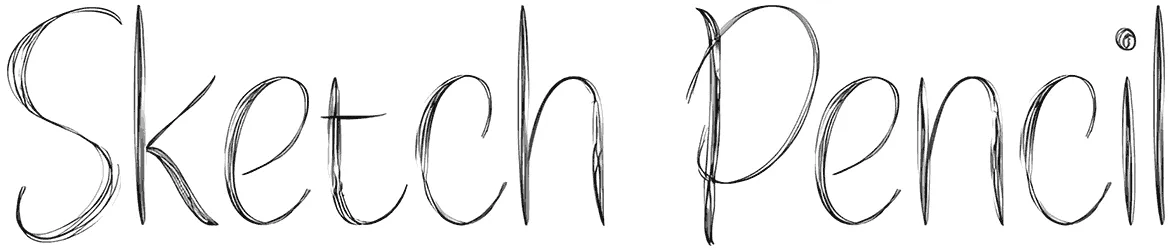 Sketch Pencil Font 1