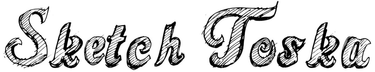 Sketch Toska Font 1