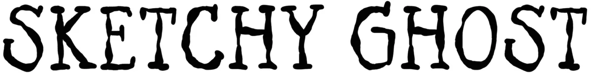 Sketchy Ghost Font 1