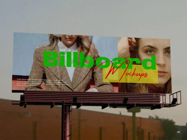 Sky Urban Billboard Mockup 1