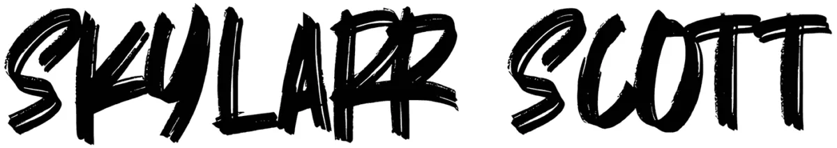 Skylarr Scott Font 1