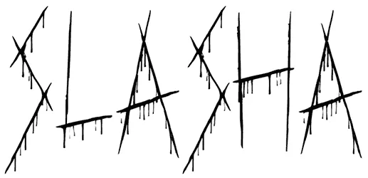 Slasha Font 1