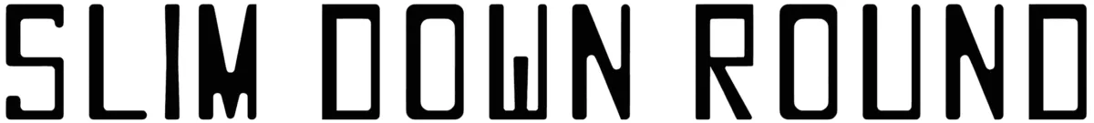 Slim Down Round Font 1