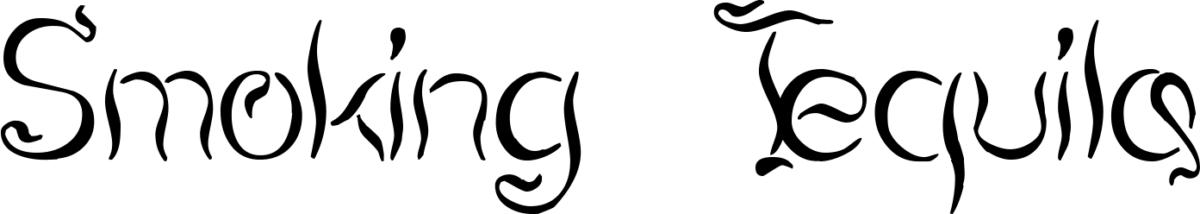 Smoking Tequila Font 1