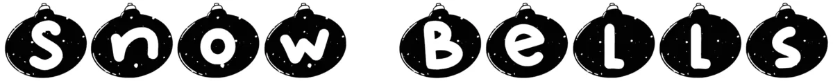 Snow Bells Font 1