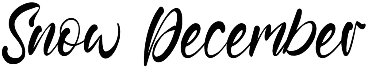 Snow December Font 1