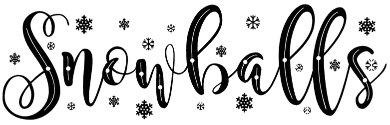 Snowballs Font 1