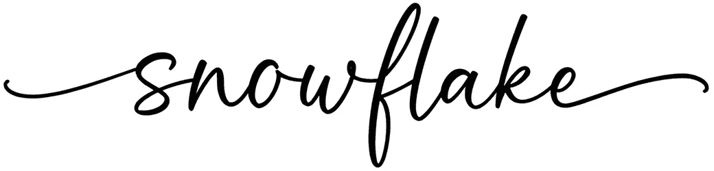 Snowflake Font 1