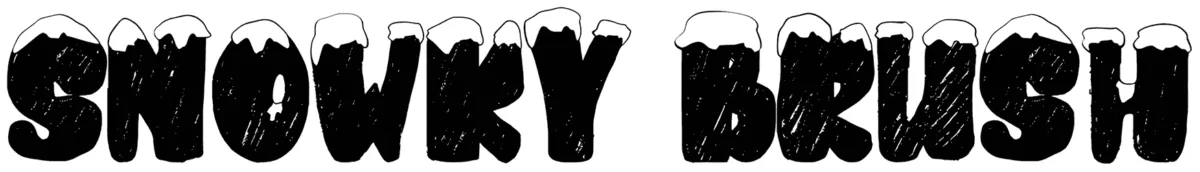 Snowky Brush Font 1