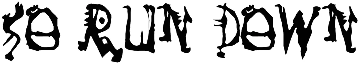 So Run Down Font 1