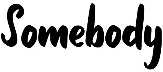 Somebody Font 1
