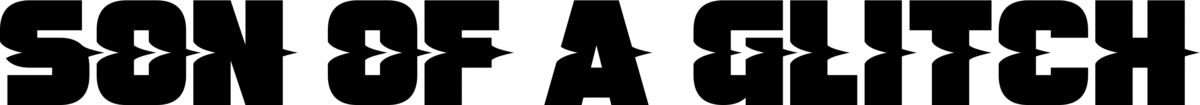 Son Of A Glitch Font 1
