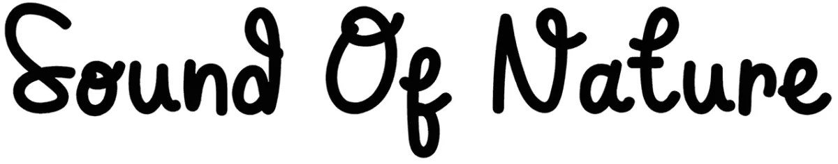 Sound Of Nature Font 1