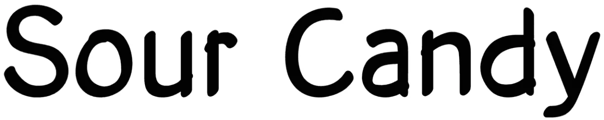 Sour Candy Font 1