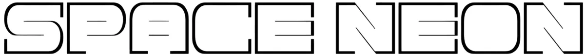 Spac3 neon Font 1