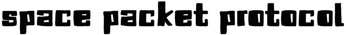 Space Packet Protocol Font 1