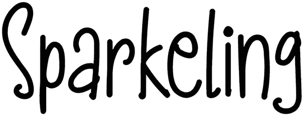 Sparkeling Font 1