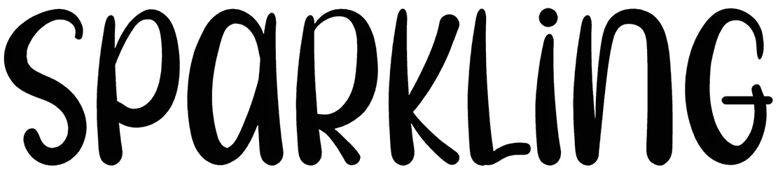 Sparkling Font 1