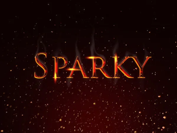 Sparky Text Effect 1