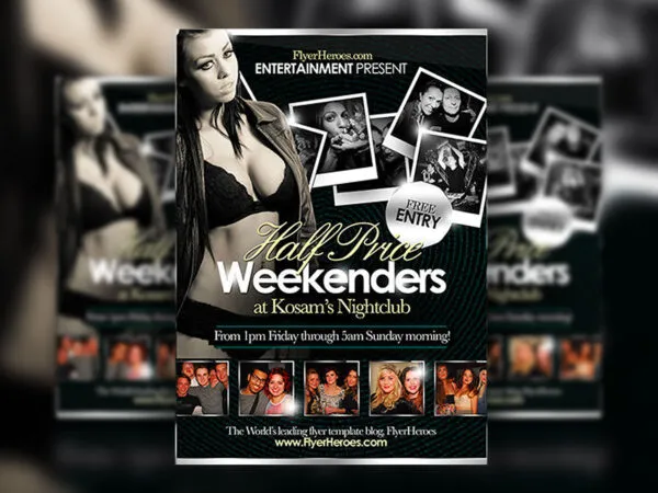 Special Offer Club Event Flyer Template 1