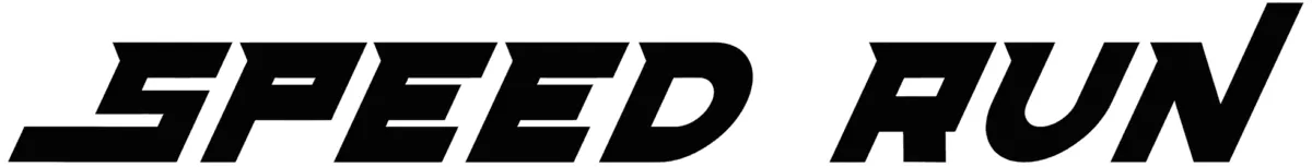 Speed Run Font 1