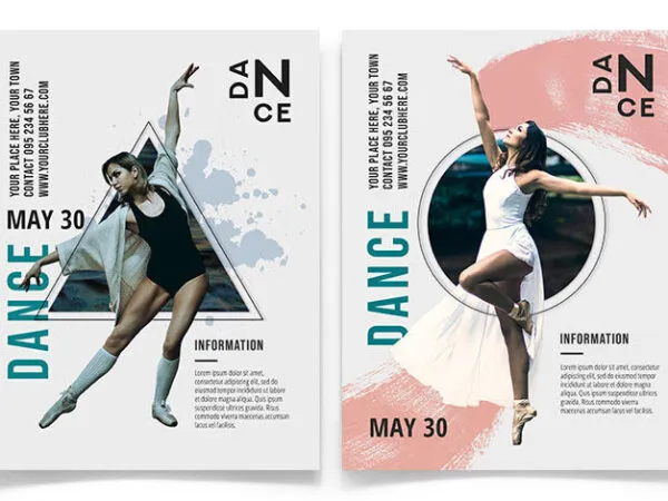 Splash Dance Event Flyer Template 1