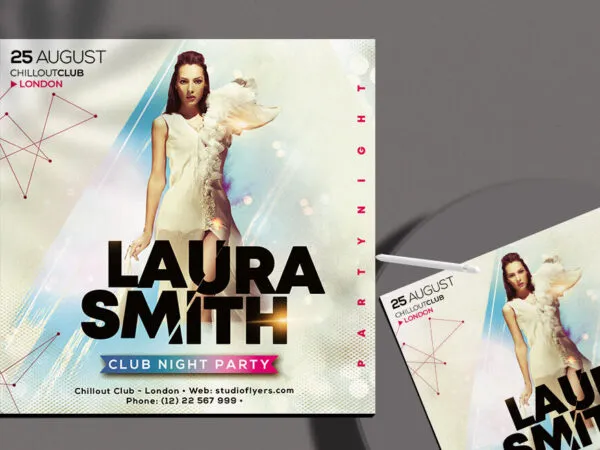 Splash Nightclub Event Flyer Template 1