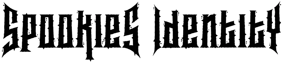 Spookies Identity Font 1