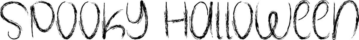 Spooky Halloween Font 1
